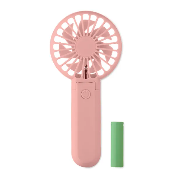 IBERA Portable foldable fan Baby Pink