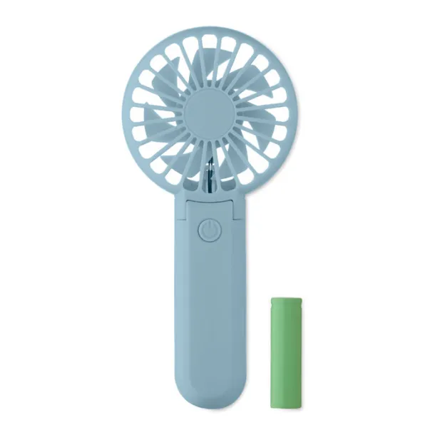 IBERA Portable foldable fan Baby Blue