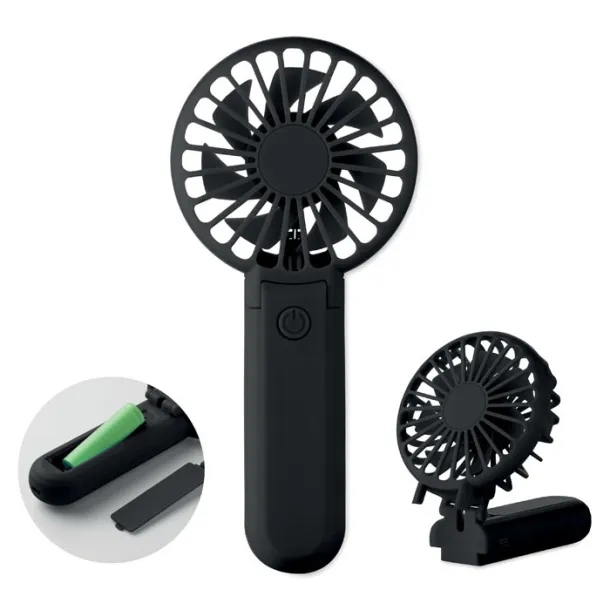 IBERA prijenosni sklopivi ventilator Crna