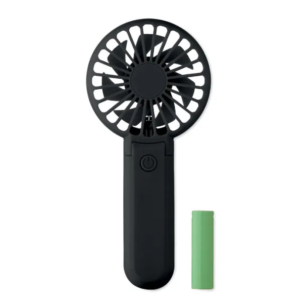 IBERA Portable foldable fan Black