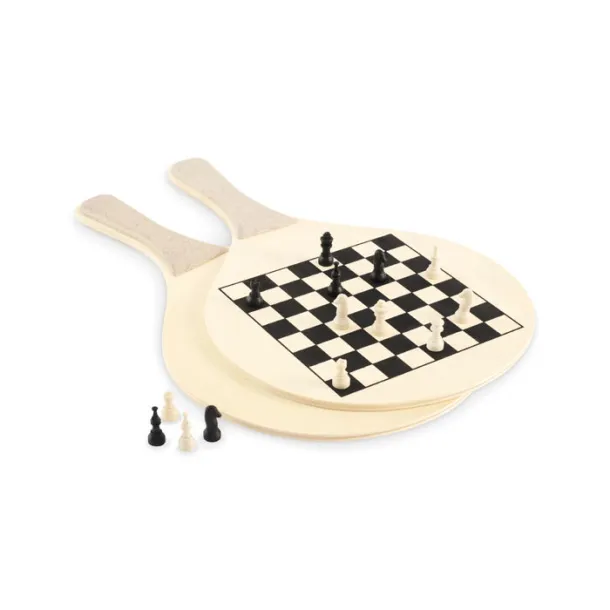 IWON set reketa za plažu Drvo
