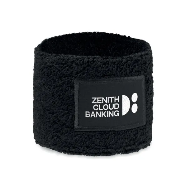 TEKUBI Wristband in polycotton Black