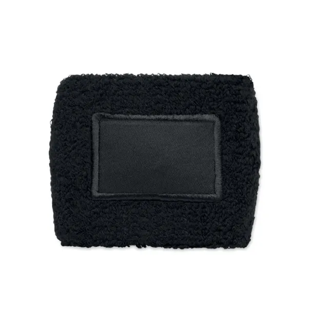 TEKUBI Wristband in polycotton Black