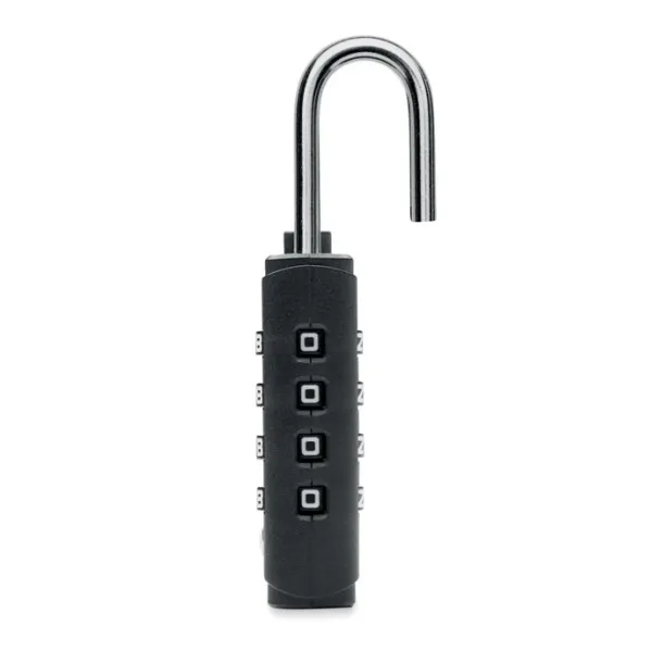 LOCK TSA lokot s 4-znamenkastom kombinacijom Crna
