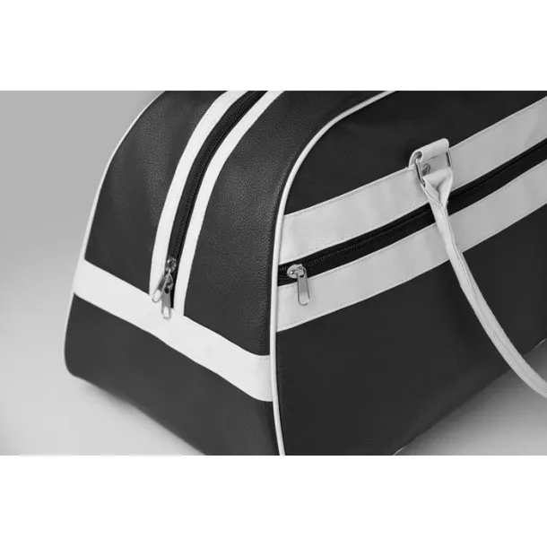 NOSTALGIC PU sports bag Black