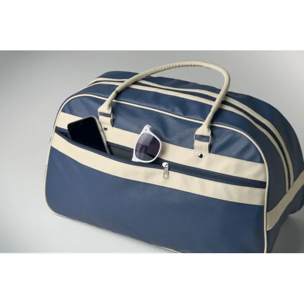 NOSTALGIC sportska torba od PU materijala Plava