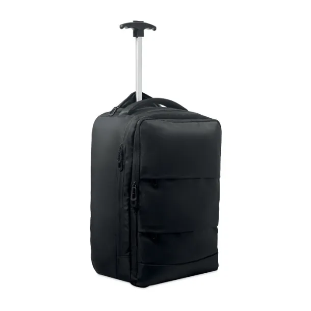 MAGNATE 290T RPET ruksak s kotačićima za 15" laptop Crna