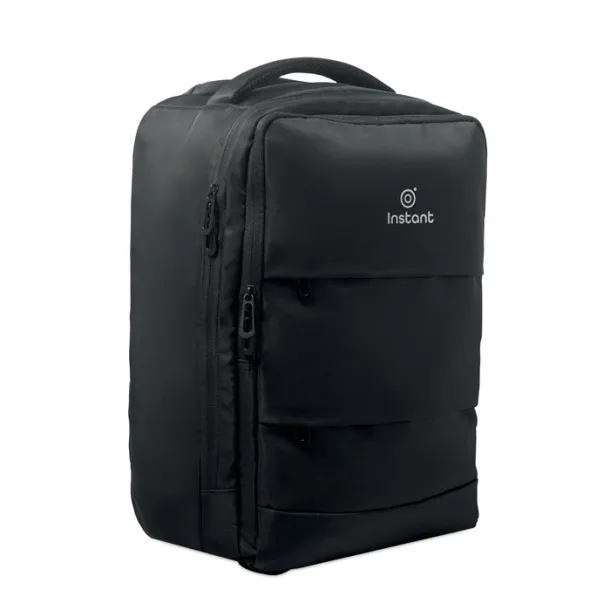 MAGNATE 290T RPET ruksak s kotačićima za 15" laptop Crna
