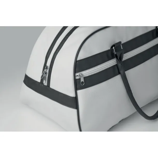 NOSTALGIC PU sports bag White