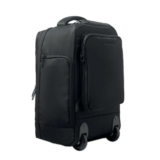 MAGNATE 290T RPET ruksak s kotačićima za 15" laptop Crna