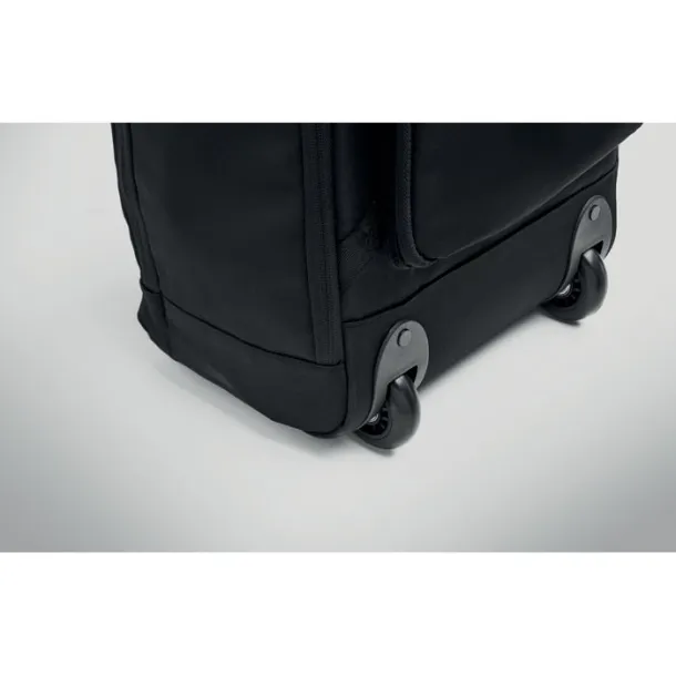 MAGNATE 290T RPET ruksak s kotačićima za 15" laptop Crna