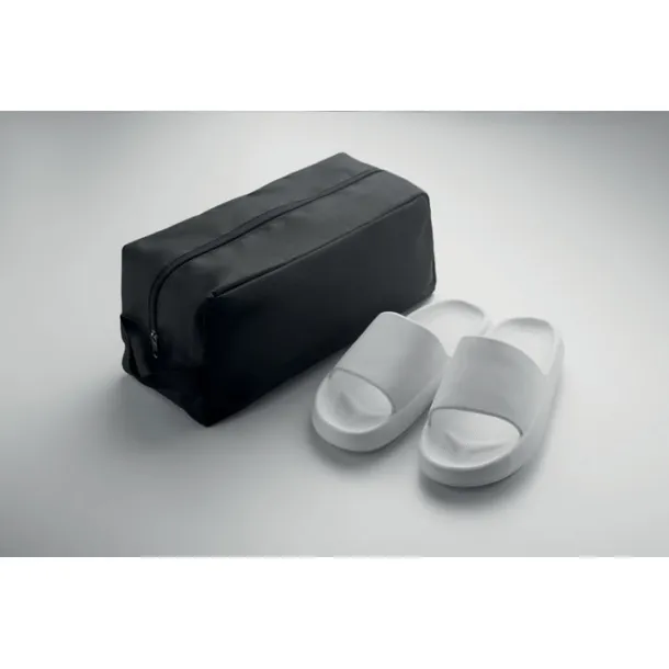 SHOETOGO 600D RPET torba za obuću Crna