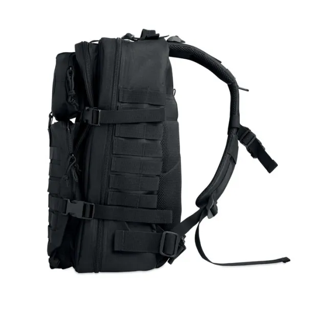 CARRYCONFI 600D RPET ruksak za aktivnosti na otvorenom Crna