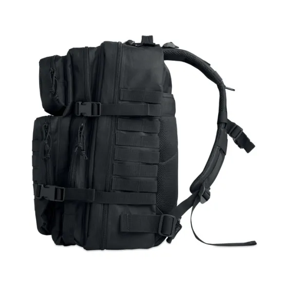 CARRYCONFI Outdoor backpack 600D RPET Black