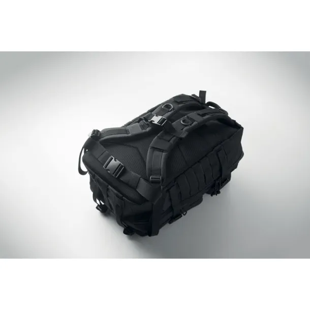 CARRYCONFI 600D RPET ruksak za aktivnosti na otvorenom Crna