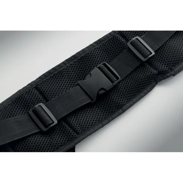 STEADY Sports waist bag 420D RPET Black