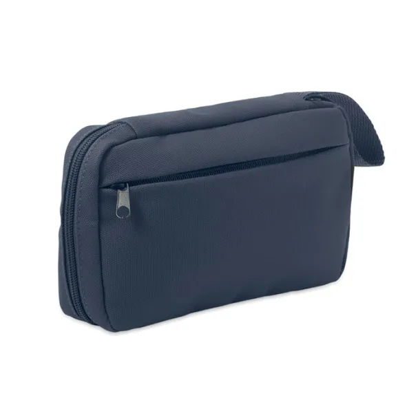 VANIT 600D RPET toaletna torbica French navy