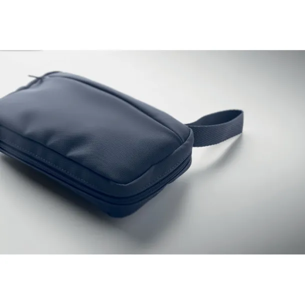 VANIT Toiletry bag 600D RPET French navy