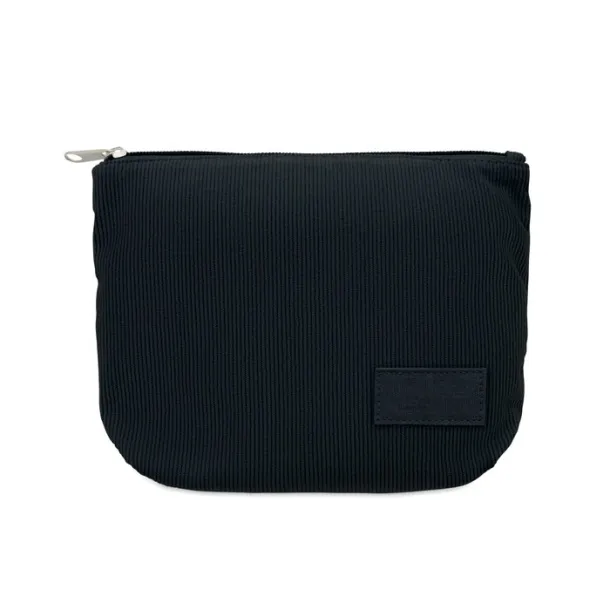 CORDY T Corduroy cosmetic bag Black
