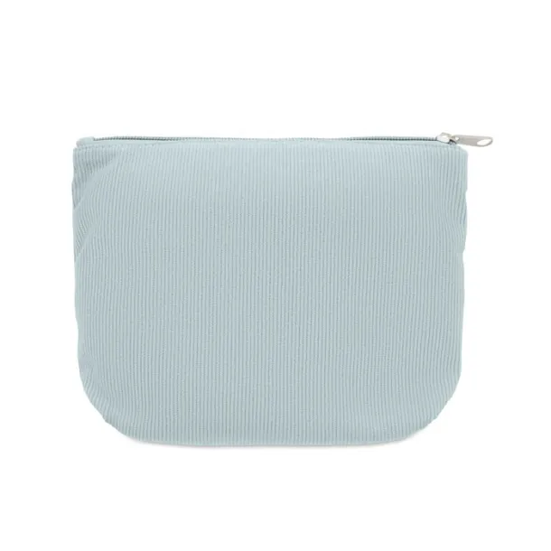CORDY T Corduroy cosmetic bag Baby Blue