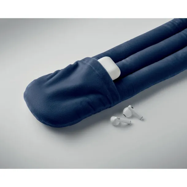 WRAP IT Bendable roll travel pillow French navy