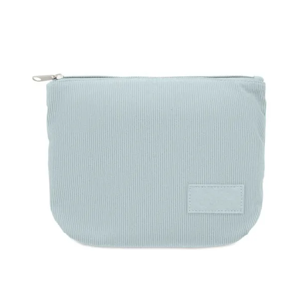 CORDY T Corduroy cosmetic bag Baby Blue