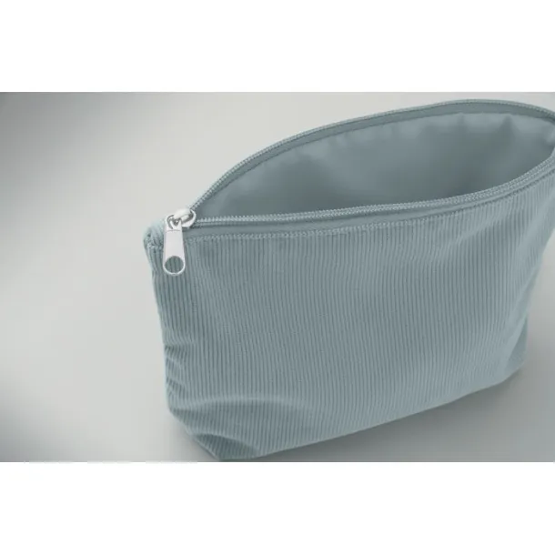 CORDY T kozmetička torba od samta Baby Blue