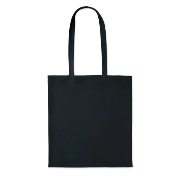CORDY B torba za kupovinu od samta, 220 g/m² Crna