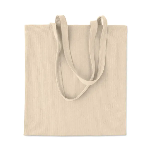 CORDY B Corduroy shopping bag Beige