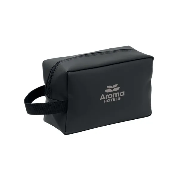DOPPKIT Toiletry bag in 600D RPET Black
