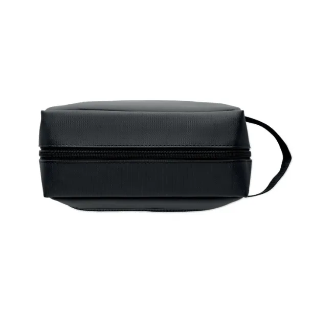 DOPPKIT Toiletry bag in 600D RPET Black