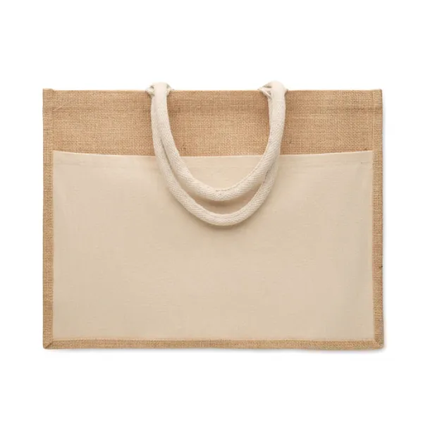 BAGA Jute shopping bag Beige