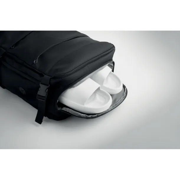 FLYHIGH Cabin size carry on backpack Black