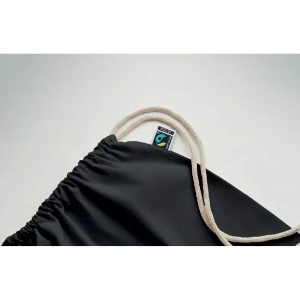 OSOLE DRAW COLOUR torba s vezicama Fairtrade, 180g Crna
