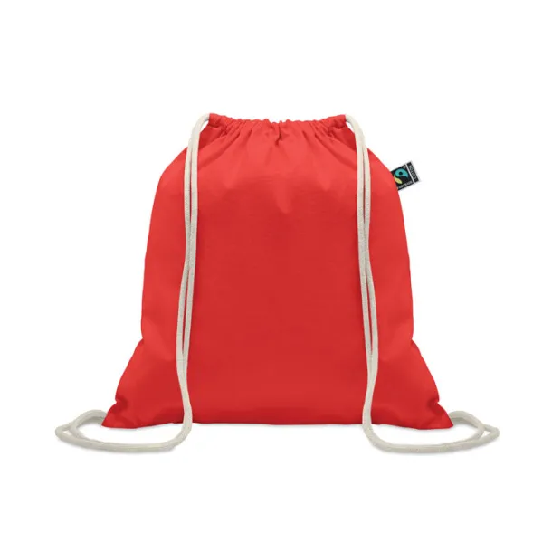 OSOLE DRAW COLOUR torba s vezicama Fairtrade, 180g Crvena