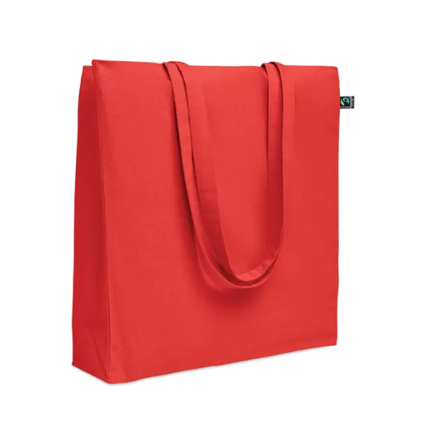 OSOLE++ COLOUR torba za kupovinu Fairtrade, 180g Crvena
