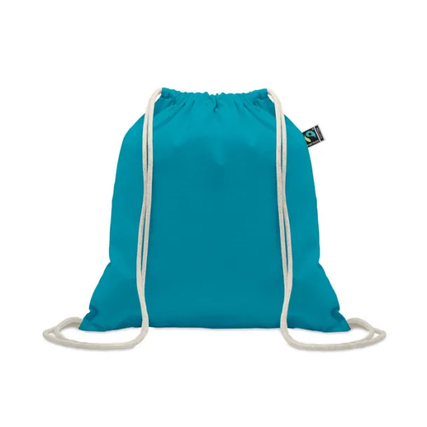 OSOLE DRAW COLOUR torba s vezicama Fairtrade, 180g Tirkizna