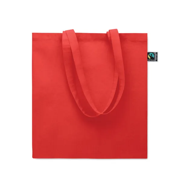 OSOLE++ COLOUR torba za kupovinu Fairtrade, 180g Crvena
