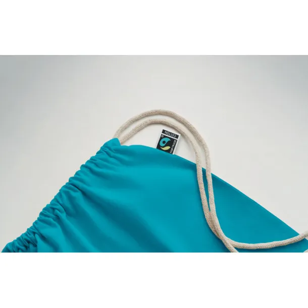 OSOLE DRAW COLOUR torba s vezicama Fairtrade, 180g Tirkizna