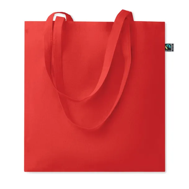 OSOLE+ COLOUR torba za kupovinu Fairtrade, 180 g Crvena