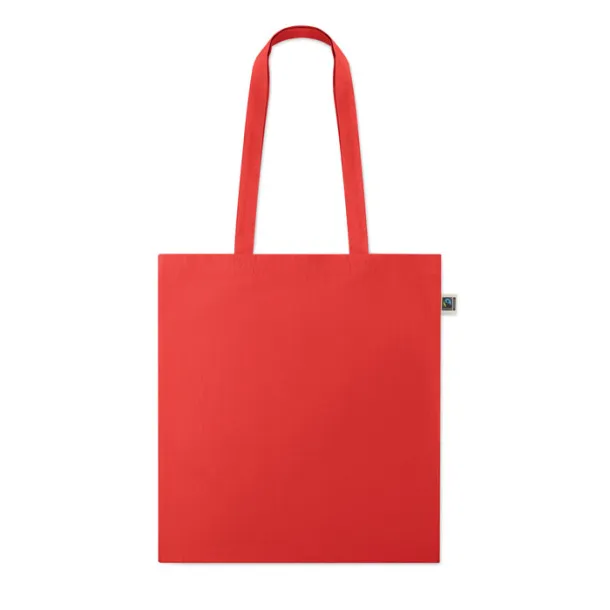 OSOLE+ COLOUR torba za kupovinu Fairtrade, 180 g Crvena