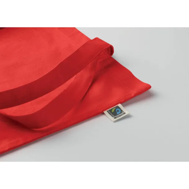 OSOLE+ COLOUR torba za kupovinu Fairtrade, 180 g Crvena