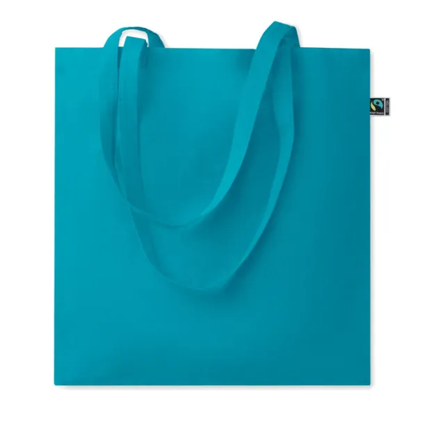 OSOLE+ COLOUR Shopping bag Fairtrade 180gr Turquoise