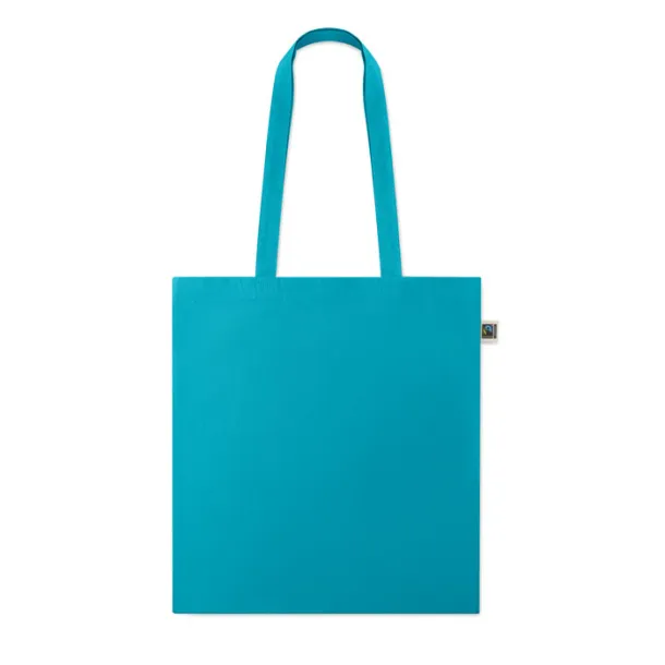 OSOLE+ COLOUR torba za kupovinu Fairtrade, 180 g Tirkizna