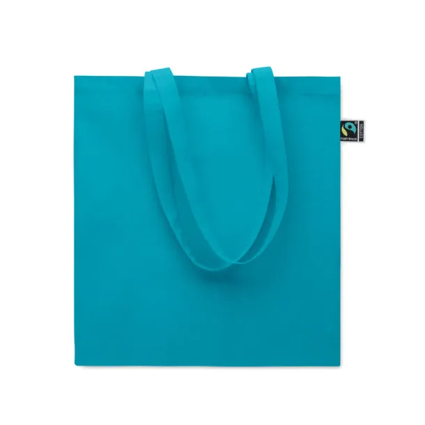 OSOLE++ COLOUR Shopping bag Fairtrade 180 gr Turquoise
