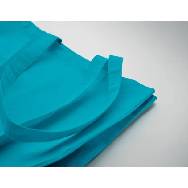 OSOLE++ COLOUR torba za kupovinu Fairtrade, 180g Tirkizna