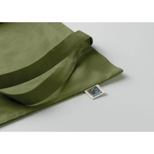 OSOLE+ COLOUR torba za kupovinu Fairtrade, 180 g Dark Green