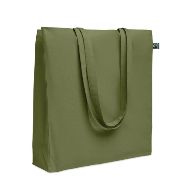 OSOLE++ COLOUR torba za kupovinu Fairtrade, 180g Dark Green