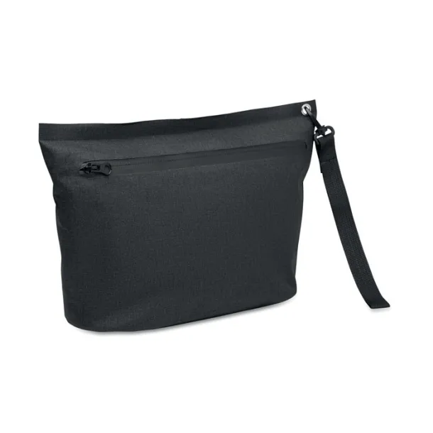 BRENNA POUCH Water-resistant documents bag Black