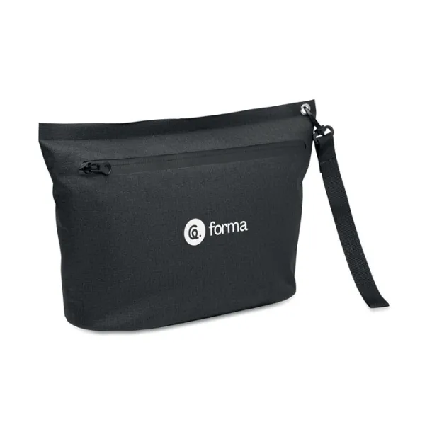 BRENNA POUCH vodootporna torba za dokumente Crna